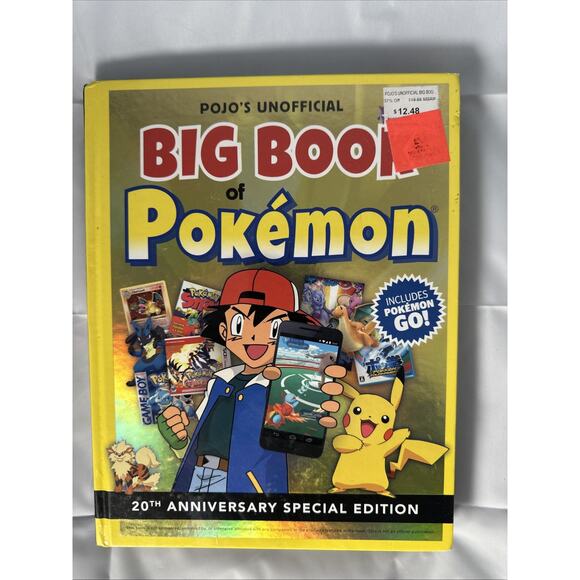 Pojo's Unofficial Big Book of Pokemon 20th Anniversary Special Edition - Picture 1 of 9